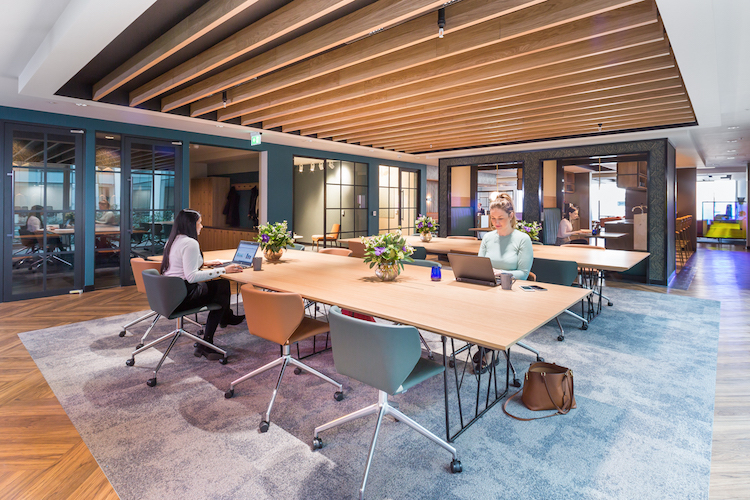 Coworking area at Landmark Portman Street