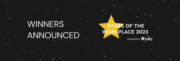 Stars of the workplace 2023 awards winners on Tally Workspace