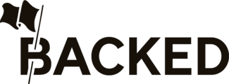 Backed logo