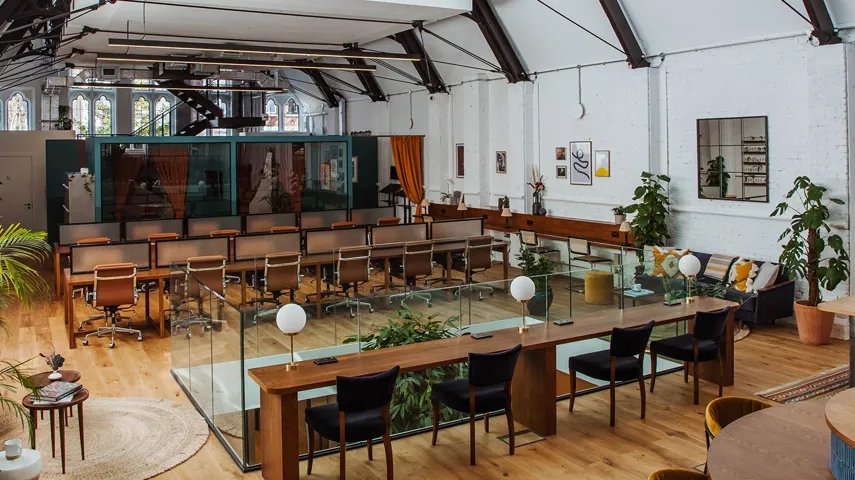 Modern sustainable office space